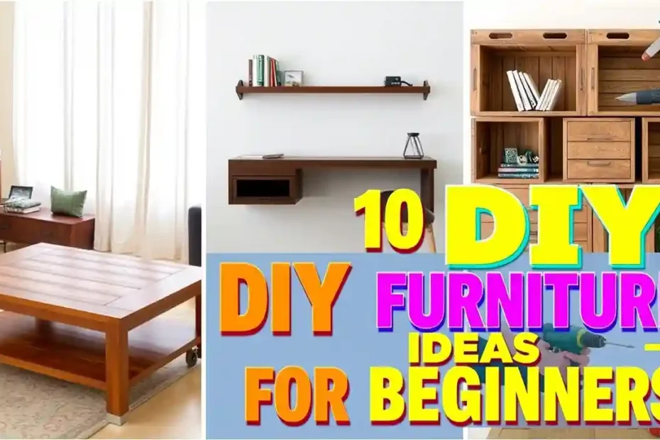 Easy DIY Furniture Ideas