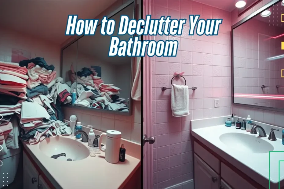 How to Declutter Your Bathroom